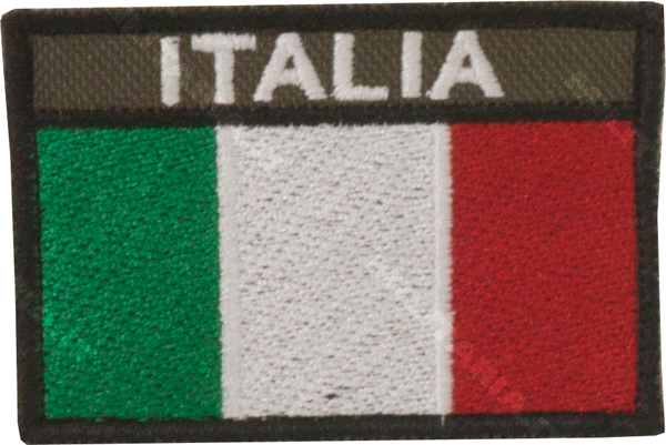 Patch Bandiera Italia Mimetico 6.5x4.5cm - Toppa Ricamata Per Softair, Militare, Zaino - Foto 2