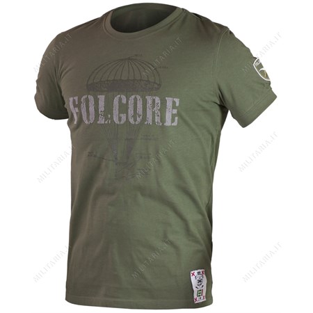  T-shirt Folgore Verde  in 