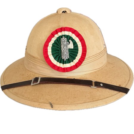Casco Coloniale Regio Esercito – Casco Originale Anni 1940 con Fregio Replica