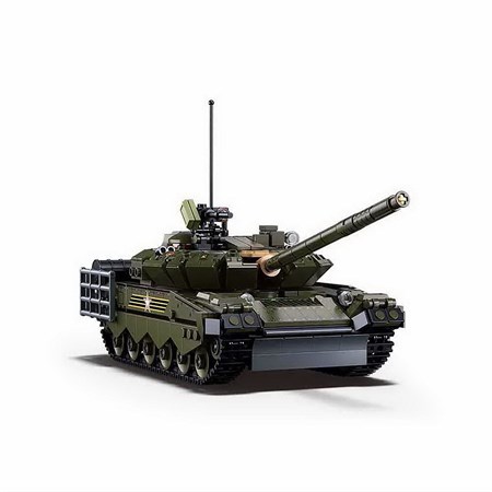 Sluban T-80 Carro armato M-38 B1178  in Outdoor