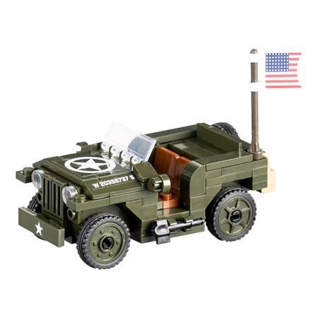 Sluban Gioco a Mattoncini Sluban WWII Jeep US Army Sluban in 