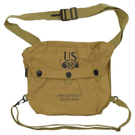  Repro WWII Borsa Porta Maschera a Gas M3 M6  in Reenactment