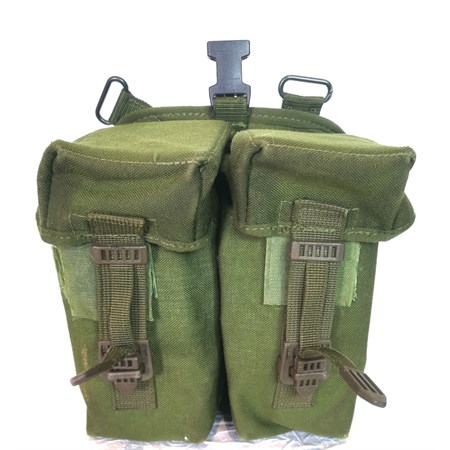  Double Ammo Pouch Dpm Inglese Verde  in Abbigliamento Tattico