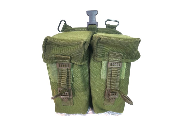  Double Ammo Pouch Dpm Inglese Verde 