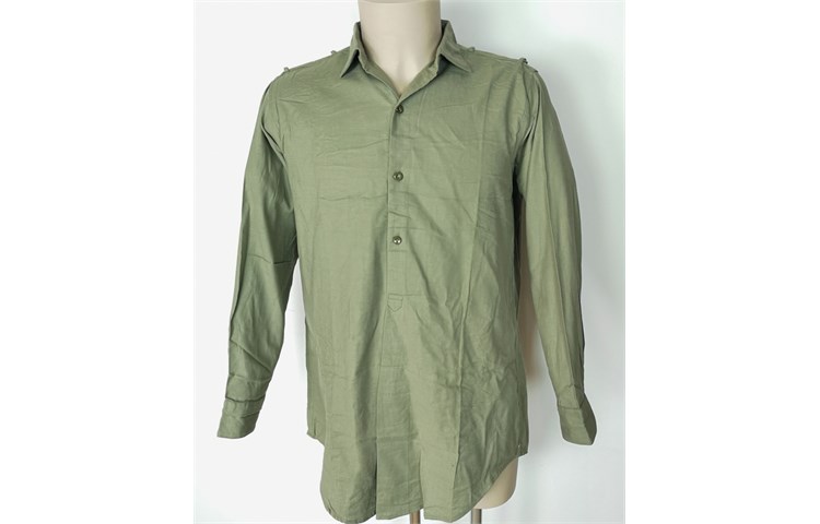  Camicia Esercito Cecoslovacco Verde 