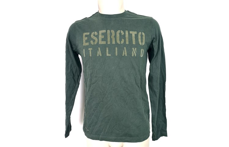  T Shirt verde Esercito Italiano 