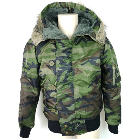  Giacca da Volo US N2B Woodland  in Abbigliamento Militare